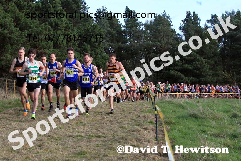 Senior mens 2023 Start Fitness NEHL, Druridge Bay Country Park, Northumberland.  Photo: David T. Hewitson/Sports for All Pics